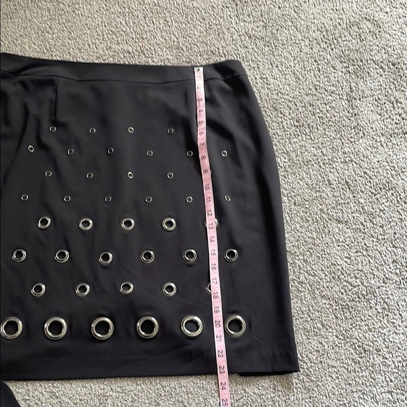Worthington Black Pencil Skirt with Silver Embellishments - Picture 10 of 10